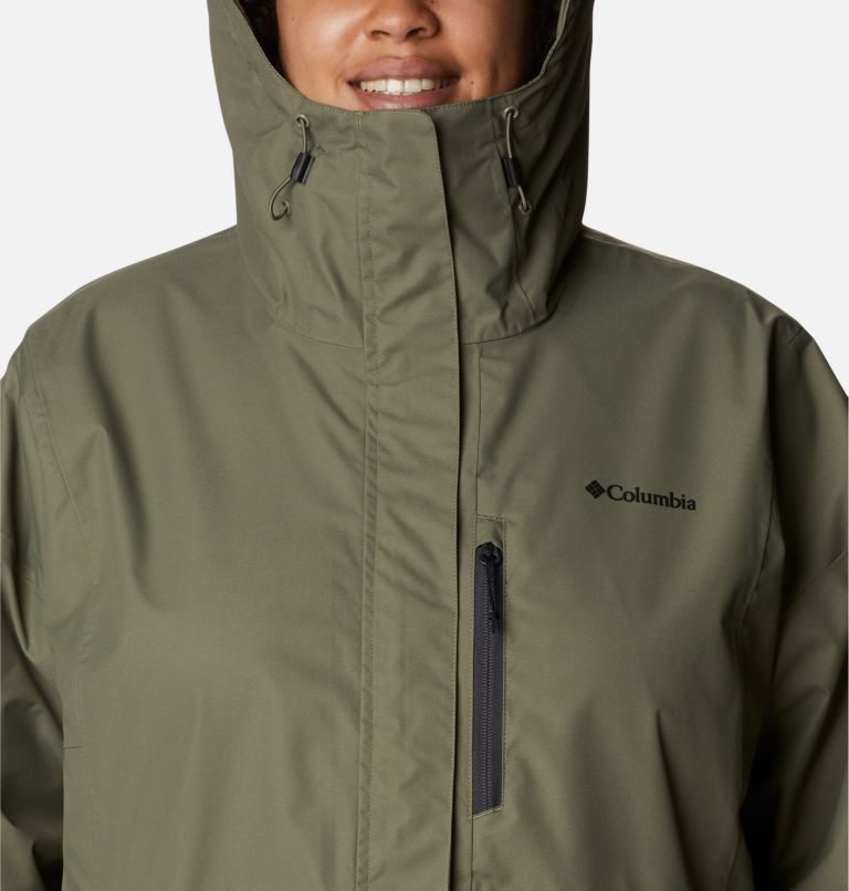 Women's Columbia Hikebound Jackets Olive | Plus Size CA-C1A05